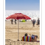 Vacanciers sur la plage de Quend-Plage