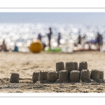 Vacanciers sur la plage de Quend-Plage