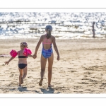 Vacanciers sur la plage de Quend-Plage