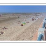 Vacanciers sur la plage de Quend-Plage