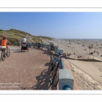 Vacanciers sur la plage de Quend-Plage