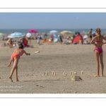 Vacanciers sur la plage de Quend-Plage