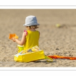 Vacanciers sur la plage de Quend-Plage