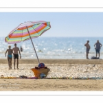 Vacanciers sur la plage de Quend-Plage