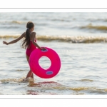 Vacanciers sur la plage de Quend-Plage