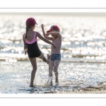 Vacanciers sur la plage de Quend-Plage