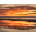 Coucher soleil sur la plage