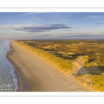 Les dunes de Quend-Plage (vue aérienne)