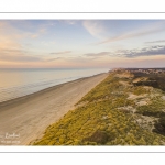 Les dunes de Quend-Plage (vue aérienne)