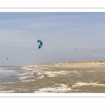 Ecume de mai sur la plage de Quend-Plage