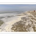 Ecume de mai sur la plage de Quend-Plage