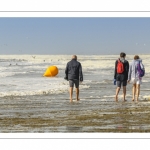 Ecume de mai sur la plage de Quend-Plage