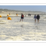 Ecume de mai sur la plage de Quend-Plage