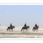 Gendarmes sur les  chevaux de la garde républicaine