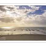 Les chars-à-voile sur la plage de Quend