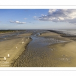 Les chars-à-voile sur la plage de Quend