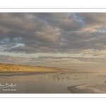 un soir sur la plage à Quend