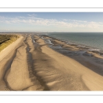 La plage de Quend avec ses bouchots et ses chars-à-voile