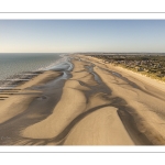 La plage de Quend avec ses bouchots et ses chars-à-voile