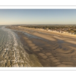 La plage de Quend qui s'étend jusque la baie d'Authie