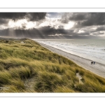 La plage et les dunes entre Quend-Plage et la Baie de Somme