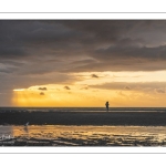 Coucher de soleil sur la plage