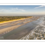 Les chars à voile sur la plage de Quend