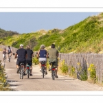 La route blanche, entre Cayeux et Le Hourdel