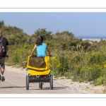 La route blanche, entre Cayeux et Le Hourdel