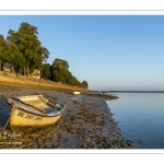 Les barques sur les quais de Saint-Valery