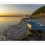 Les barques sur les quais de Saint-Valery