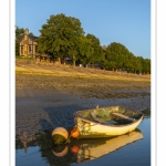 Les barques sur les quais de Saint-Valery