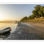 Les barques sur les quais de Saint-Valery