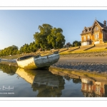 Les barques sur les quais de Saint-Valery