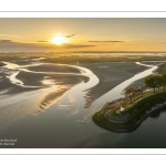 Vue aérienne de Saint-Valery-sur-Somme
