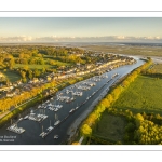 Vue aérienne de Saint-Valery-sur-Somme