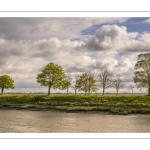 La buvette de l'ancienne gare sur le chenal de la Somme