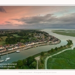 Saison : été - Lieu : Saint-Valery-sur-Somme, Baie de Somme, Somme, Hauts-de-France, France.