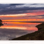 Saison : été - Lieu : Saint-Valery-sur-Somme, Baie de Somme, Somme, Hauts-de-France, France. - Panorama par assemblage d'images 6864 x 3432 px