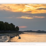 Saison : été - Lieu : Saint-Valery-sur-Somme, Baie de Somme, Somme, Hauts-de-France, France. - Panorama par assemblage d'images 6864 x 3432 px