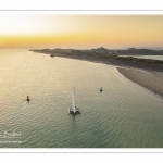 Lever de soleil sur le Hourdel en Baie de Somme