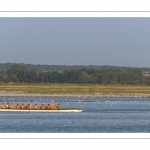 Pirogue et kayak en baie de Somme