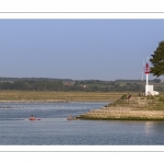 Pirogue et kayak en baie de Somme