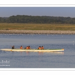 Pirogue et kayak en baie de Somme