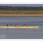 Pirogue et kayak en baie de Somme