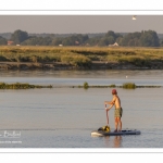 Paddle à l'entrée du port de Saint-Valery