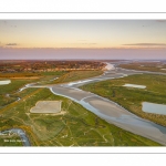 Les mollières de la baie de Somme en fond de baie