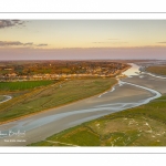 Les mollières de la baie de Somme en fond de baie