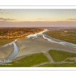 Les mollières de la baie de Somme en fond de baie