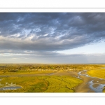 Les mollières de la baie de Somme en fond de baie